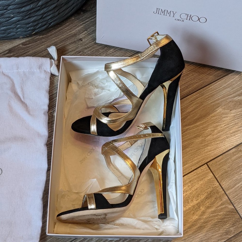 EUC (W36) - JIMMY CHOO Texas Sandal